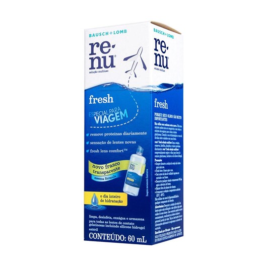 Renu Fresh 60 ml - Solução para lentes de contato