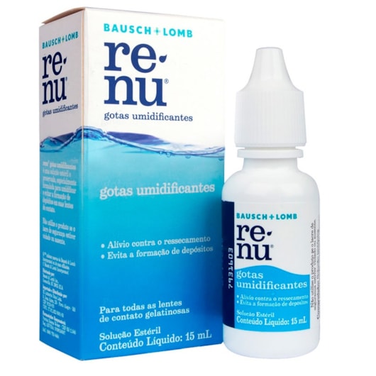 Renu gotas umidificantes 15 ml Renu gotas umidificantes 15 ml