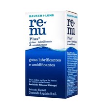 Renu Plus gotas 8 ml - Lubrificante e umidificante